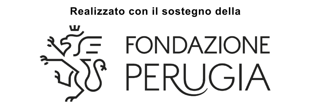 Logo Fondazione Perugia Dicitura